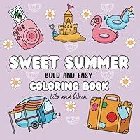 Algopix Similar Product 13 - Sweet Summer Coloring Book Simple