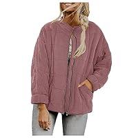 Algopix Similar Product 13 - Womens Quilted Pullover Puffer Jacket