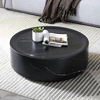 Algopix Similar Product 13 - JURMALYN Round Coffee Table for Living