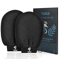 Algopix Similar Product 6 - Exfoliating Gloves 2 Pcs Exfoliating