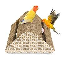 Algopix Similar Product 9 - OSWINMART Parrot Cardboard Toy with