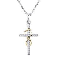 Algopix Similar Product 11 - Personalized Cross Necklace for Teen