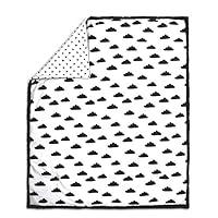 Algopix Similar Product 6 - The Peanutshell Cloud Print Cotton