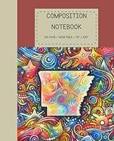 Algopix Similar Product 13 - Abstract Arkansas Composition Notebook