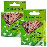 Algopix Similar Product 9 - Aneco 2 Pack Transparent Photo Corners