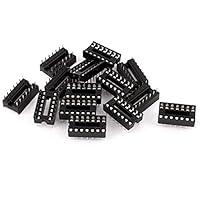 Algopix Similar Product 3 - Uxcell 15 Pieces Solder Type 14PIN DIP