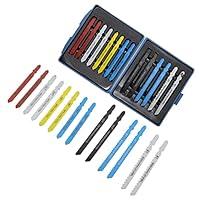 Algopix Similar Product 3 - 14pc Jigsaw Blade Set T Shank Fitting