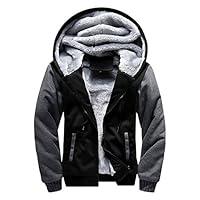 Algopix Similar Product 13 - MANLUODANNI Mens Warm Sherpa Lined