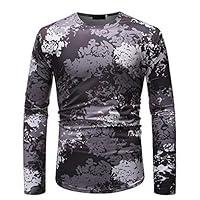 Algopix Similar Product 9 - Mens Slim Fit Fall Top Muscle Long