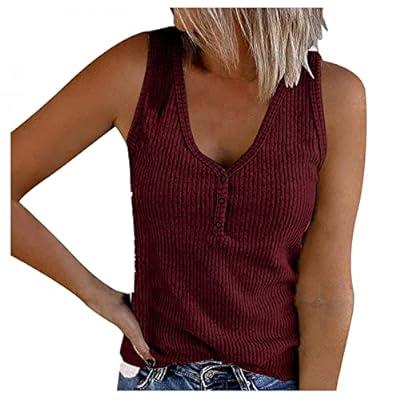 Best Deal for AODONG Womens Shirts for Leggings, Tank Tops Women Loose