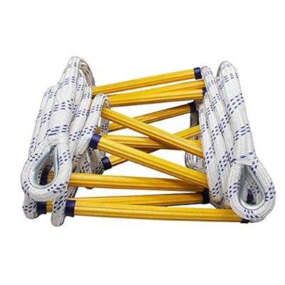 Best Deal for CJGS Rope Ladder Fire Escape Rope Ladder Fireproof Rescue