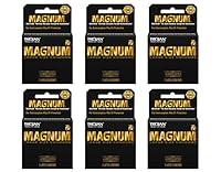 Algopix Similar Product 16 - Trojan Magnum Lubed Size 3 Ct Trojan