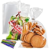 Algopix Similar Product 3 - NPLUX Cellophane Bags Small Plastic