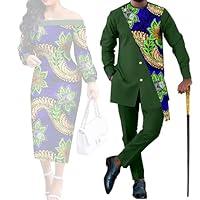 Algopix Similar Product 8 - African Couple Clothes Matching Sets