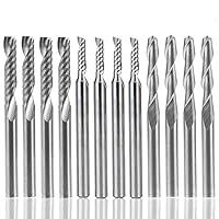 Algopix Similar Product 15 - 12 PCS Carbide END Mill Cutter AFUNTA