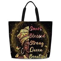 Algopix Similar Product 18 - IAGM Women Tote Bags African American