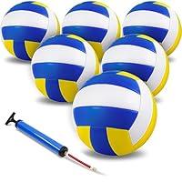 Algopix Similar Product 18 - 6 Pcs Volleyball Balls Official Size 5