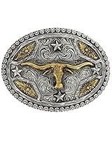 Algopix Similar Product 14 - Cody James Mens Oval Longhorn Belt