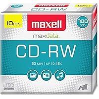 Algopix Similar Product 6 - Maxell MAX630011Rewritable CDR 4x CDRW