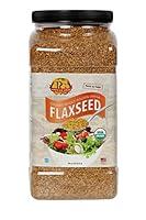 Algopix Similar Product 3 - Premium Gold Organic Whole Flax Seed