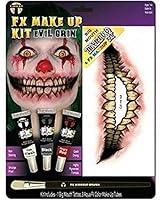 Algopix Similar Product 19 - Tinsley Transfers Evil Clown FX Tattoo