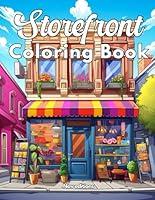 Algopix Similar Product 14 - Storefront Coloring Book 100 Cute