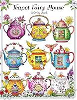 Algopix Similar Product 4 - Teapot Fairy House Coloring Book