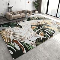 Algopix Similar Product 4 - 2x6 Runner Rug Modern Luxury Gold Green