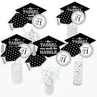 Algopix Similar Product 3 - Big Dot of Happiness Silver Tassel