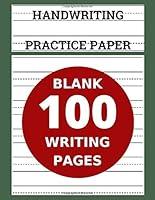 Algopix Similar Product 19 - Handwriting Practice Paper 100 Blank