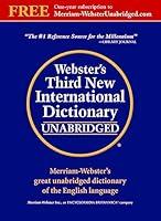 Algopix Similar Product 9 - Websters Third New International