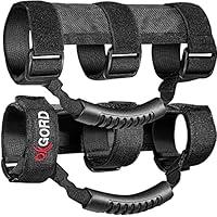 Algopix Similar Product 10 - OxGord Roll Bar Grab Handle Grips Set