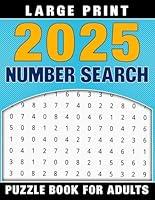 Algopix Similar Product 19 - Large Print Number Search Puzzle Book