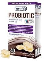Algopix Similar Product 17 - YumVs Probiotic w Calcium and Vitamin