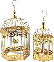 Algopix Similar Product 8 - Bellaa 23592 Metal Bird Cages House