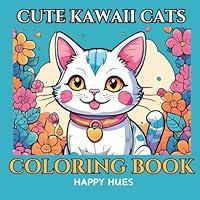 Algopix Similar Product 6 - Cute Kawaii Cats Coloring Book Fun