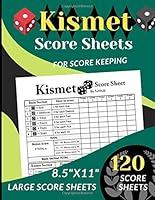 Algopix Similar Product 5 - Kismet Score Sheets 120 Large Score