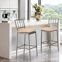 Algopix Similar Product 6 - ONLYCTR Metal Dining Bar Stools