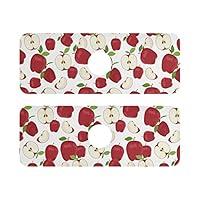 Algopix Similar Product 20 - Cutable Sink Faucet Mat Apples Slice