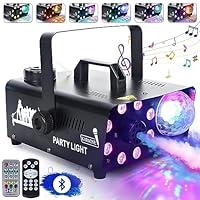 Algopix Similar Product 20 - ATDAWN Fog Machine with 8 LED Lights