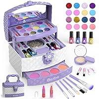 Algopix Similar Product 5 - GirlsHome Kids Makeup Kit for Girl 35