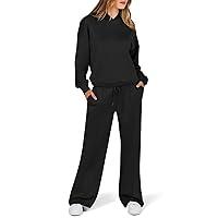 Algopix Similar Product 4 - 2 Piece Oversized Sweatsuit Set for