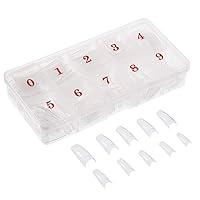 Algopix Similar Product 7 - AORAEM False Nail Tips 500PCS Lady
