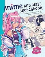 Algopix Similar Product 12 - Anime Art Class Sketchbook Includes