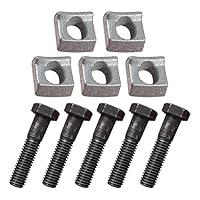 Algopix Similar Product 11 - 5 Pack Axle Wheel Rim Clamps  Bolts