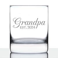 Algopix Similar Product 12 - Grandpa Est 2024  New Grandfather