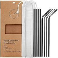 Algopix Similar Product 3 - YIHONG Set of 8 Stainless Steel Metal