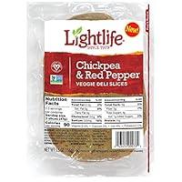 Algopix Similar Product 3 - Lightlife Chickpea  Red Pepper Veggie
