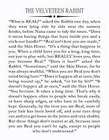 Algopix Similar Product 5 - The Velveteen Rabbit Nursery Quote by