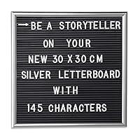 Algopix Similar Product 10 - Relaxdays Framed Incl 145 Letters